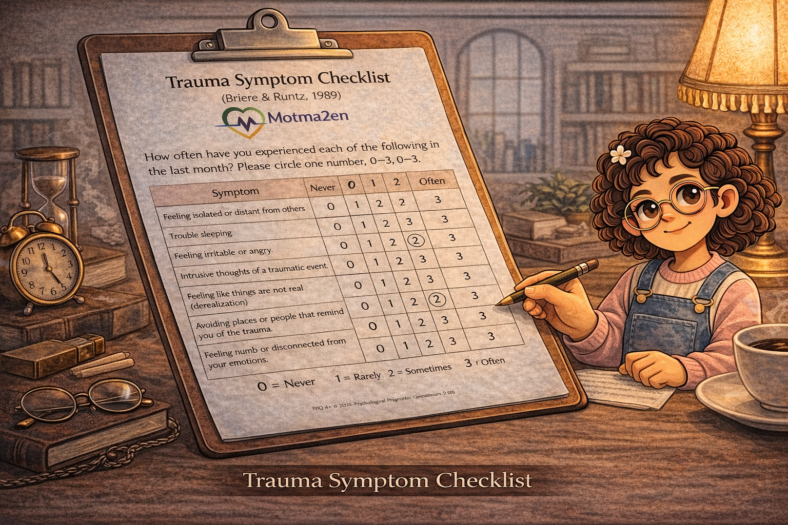 Trauma Symptom Checklist  (Briere & Runtz, 1989)